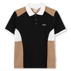 Polo &agrave; manches courtes, BLACK, hi-res