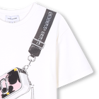 Robe manches courtes coton MARC JACOBS 
                    FILLE