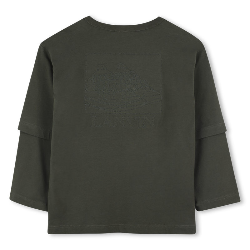 Tee-shirt effet doubles manches LANVIN 
                    GARCON