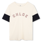 Tee-shirt manches courtes CHLOE 
                    FILLE