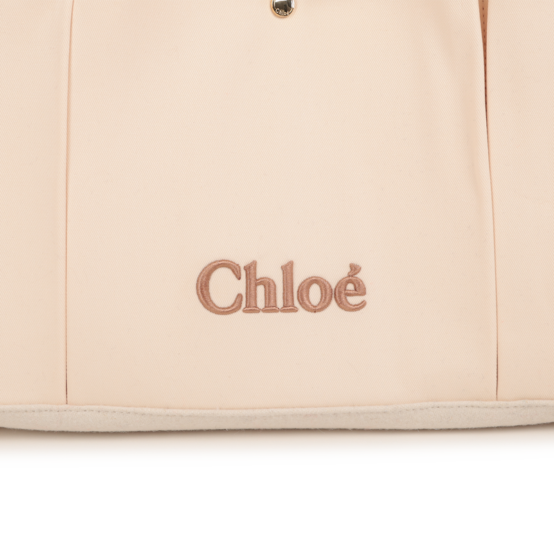 Sac à langer bi-matière CHLOE 
                        FILLE