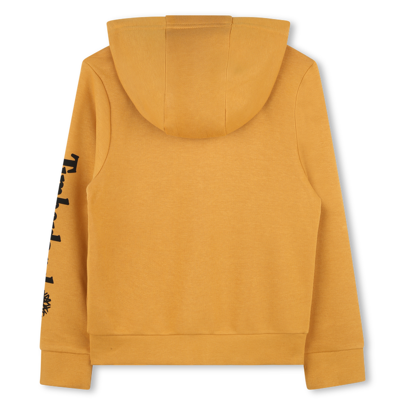 Cardigan &agrave; capuche en molleton TIMBERLAND 
                        GARCON