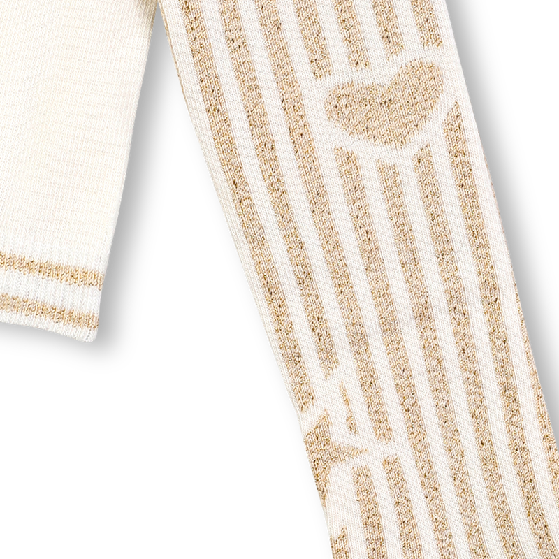 Collants &agrave; paillettes dor&eacute;es BILLIEBLUSH 
                        FILLE