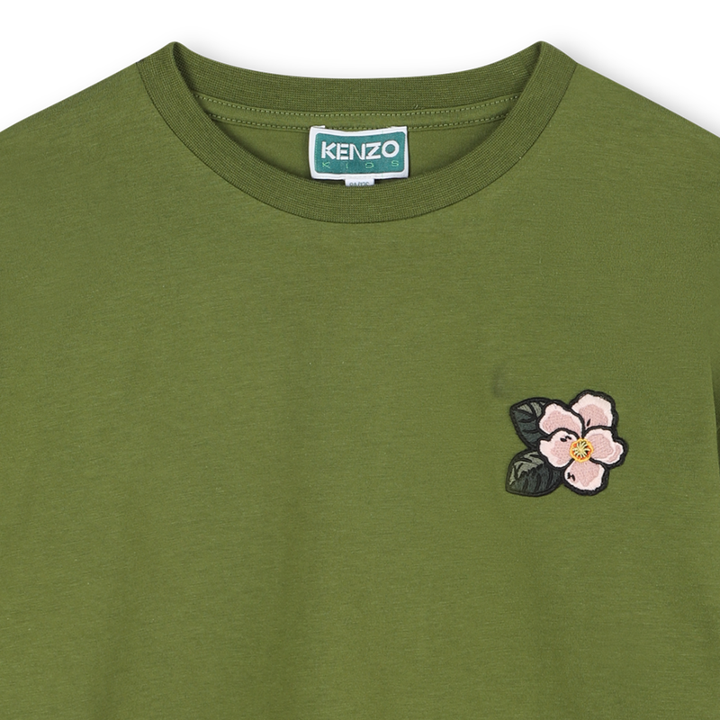 T-shirt &agrave; manches longues KENZO KIDS 
                        FILLE