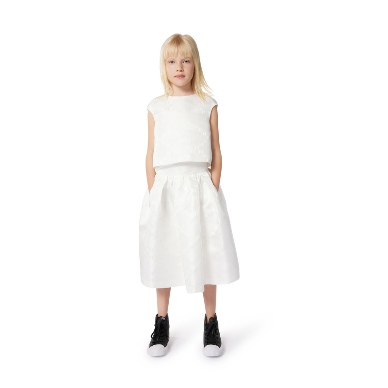Top de cérémonie imprimé KARL LAGERFELD KIDS 
                    FILLE