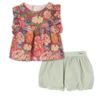 Ensemble top + culotte bouffante CHLOE 
                    FILLE