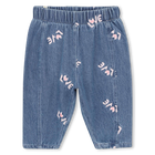 Pantalon en denim l&eacute;ger BILLIEBLUSH 
                    FILLE