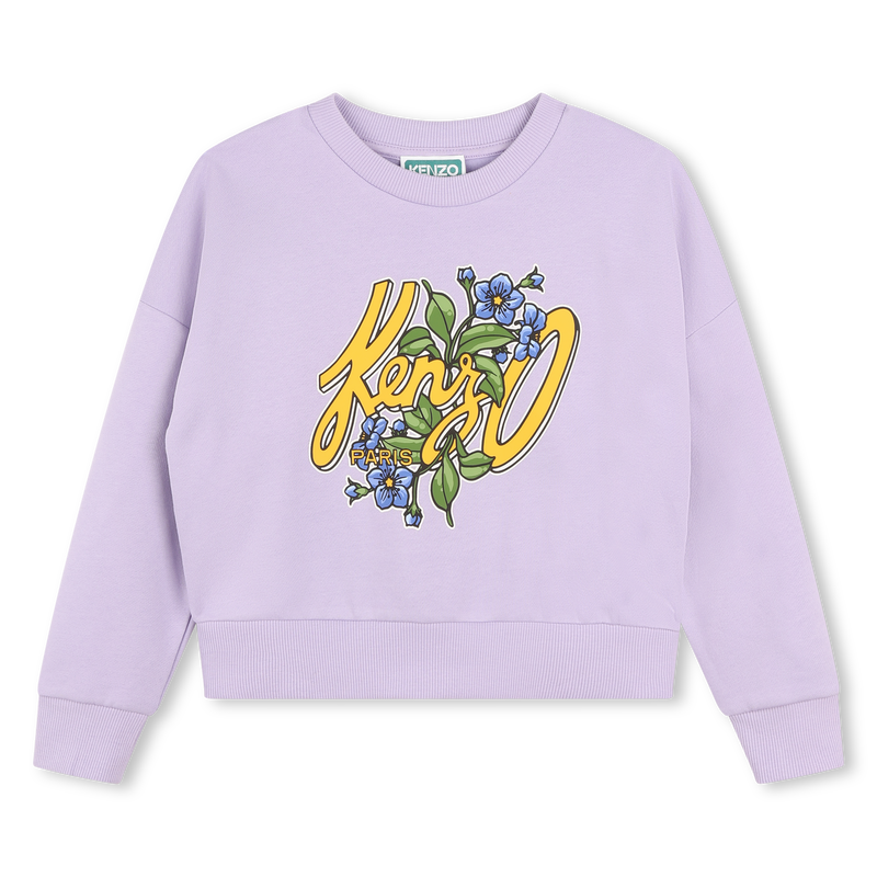 Sweat-shirt molletonné KENZO KIDS 
                    FILLE