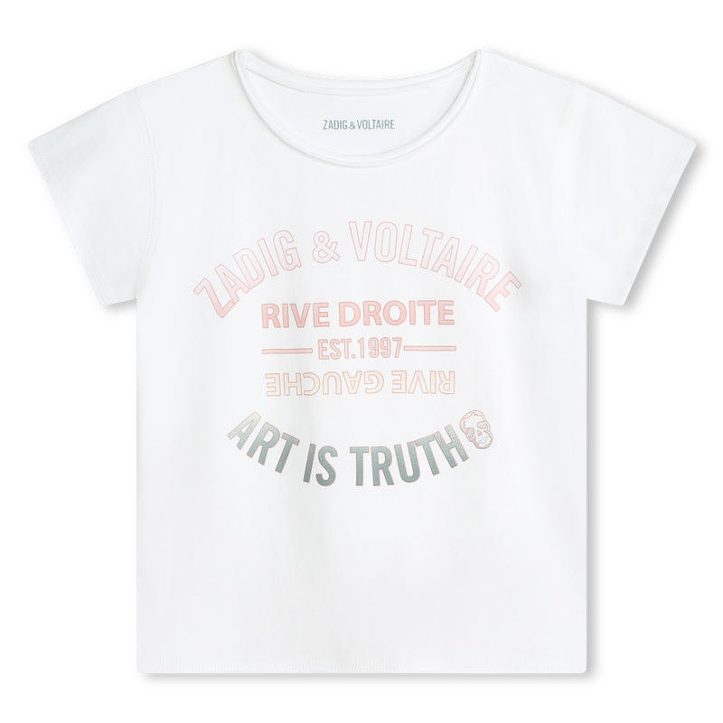 T-shirt coton à illustration ZADIG & VOLTAIRE 
                    FILLE