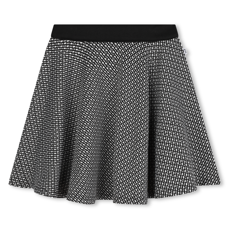 Jupe en jacquard bicolore BOSS 
                    FILLE