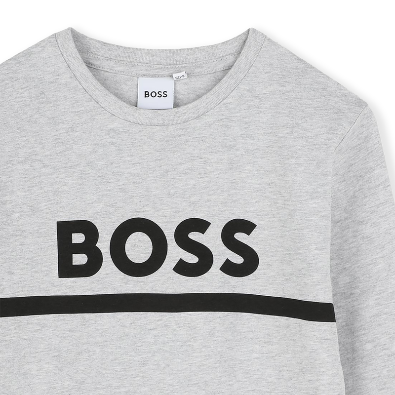 TEE-SHIRT MANCHES LONGUES BOSS 
                        GARCON