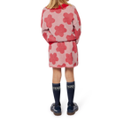 Cardigan boutonn&eacute; &agrave; fleurs KENZO KIDS 
                    FILLE