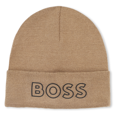 Bonnet tricot avec sigle BOSS GARCON