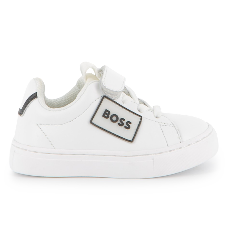 Baskets en cuir de vachette BOSS 
                        GARCON