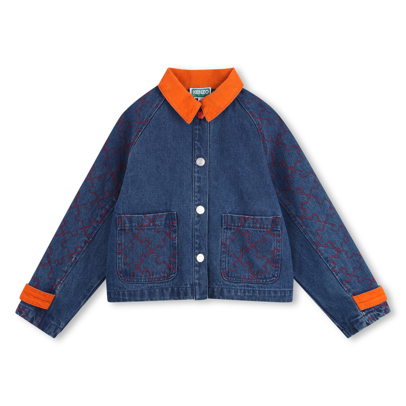 Veste en denim KENZO KIDS 
                        FILLE