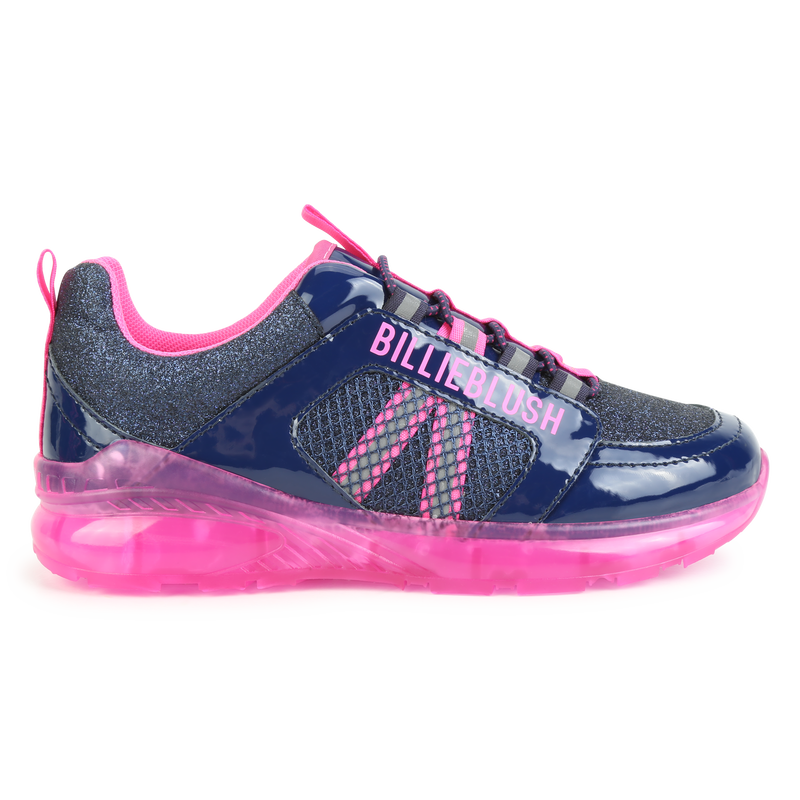 Baskets basses vernies