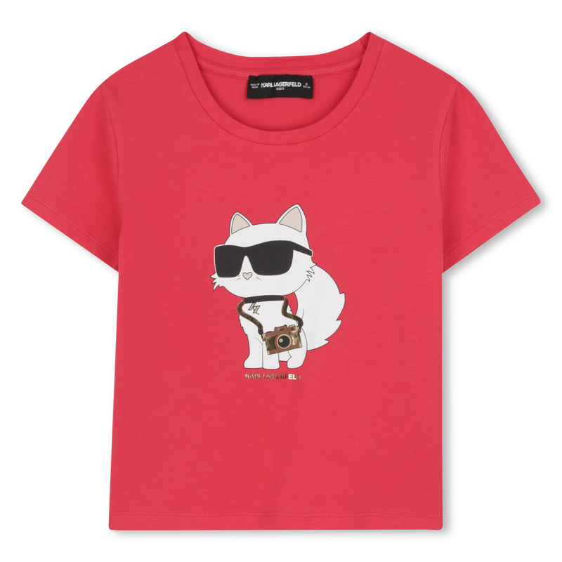 T-shirt &agrave; manches courtes KARL LAGERFELD KIDS 
                        FILLE