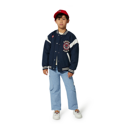 Casquette brodée en coton KENZO KIDS UNISEXE
