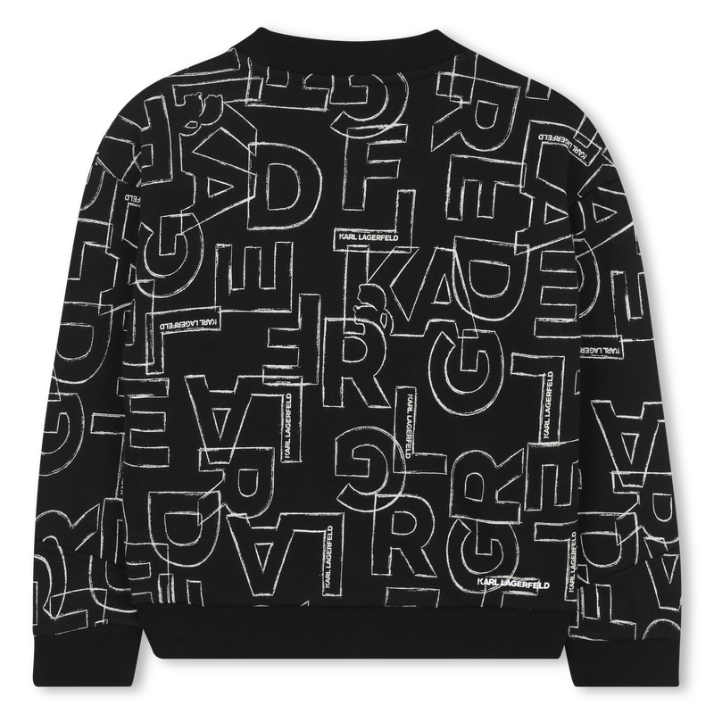 Sweat-shirt en molleton KARL LAGERFELD KIDS 
                    GARCON
