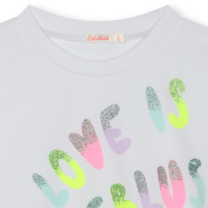 T-shirt à message BILLIEBLUSH 
                    FILLE