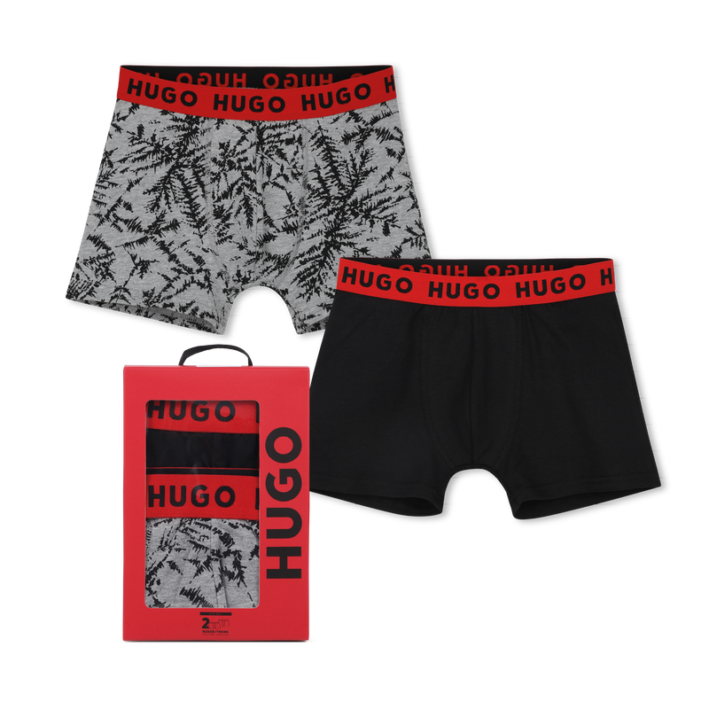 LOT DE 2 BOXERS Hugo 
                        GARCON