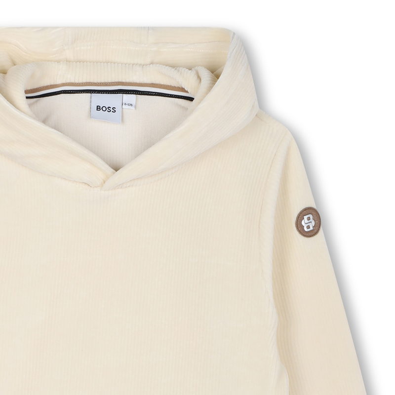 Sweat-shirt &agrave; capuche BOSS 
                        GARCON