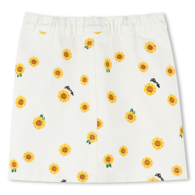Jupe &agrave; taille &eacute;lastiqu&eacute;e KENZO KIDS 
                        FILLE