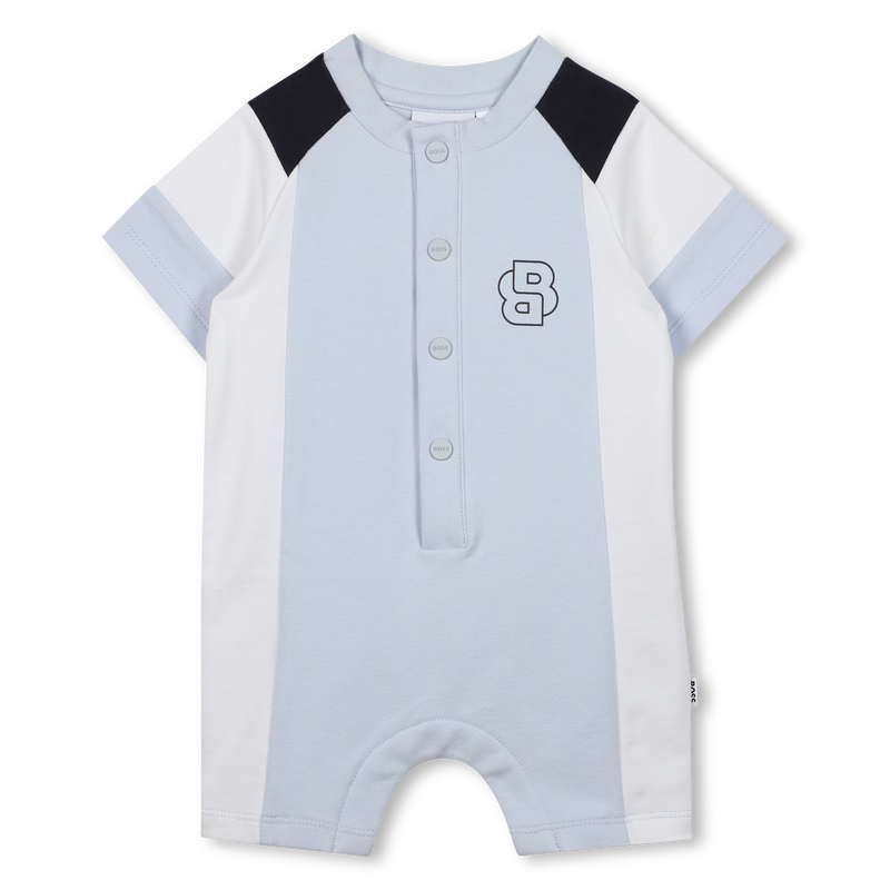Combinaison-short tricolore BOSS 
                    GARCON