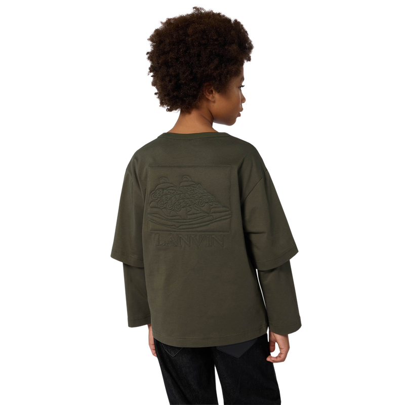 Tee-shirt effet doubles manches LANVIN 
                    GARCON