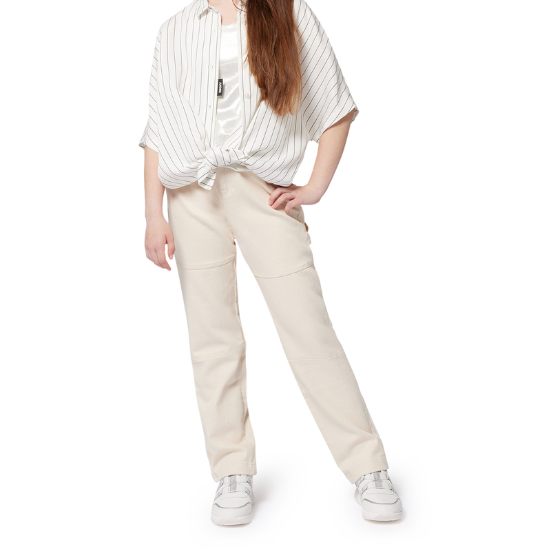 Chemise longue fluide ray&eacute;e DKNY 
                        FILLE
