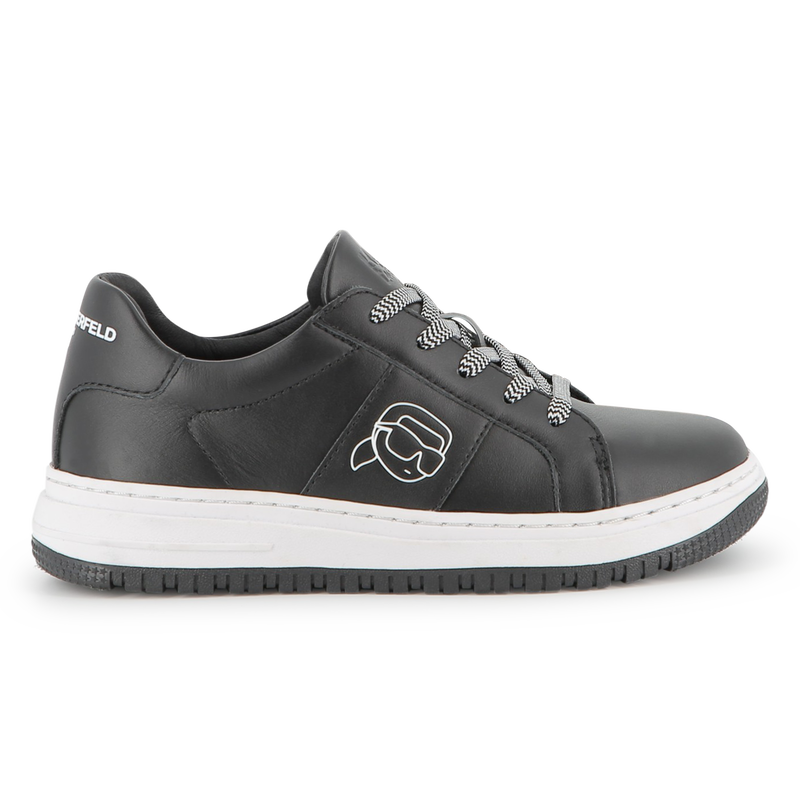 Baskets basses à lacets KARL LAGERFELD KIDS 
                    UNISEXE