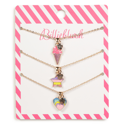 Lot de 3 colliers BILLIEBLUSH FILLE