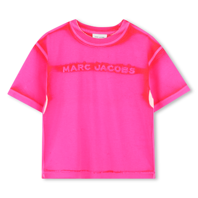 T-shirt en coton avec broderie MARC JACOBS UNISEXE