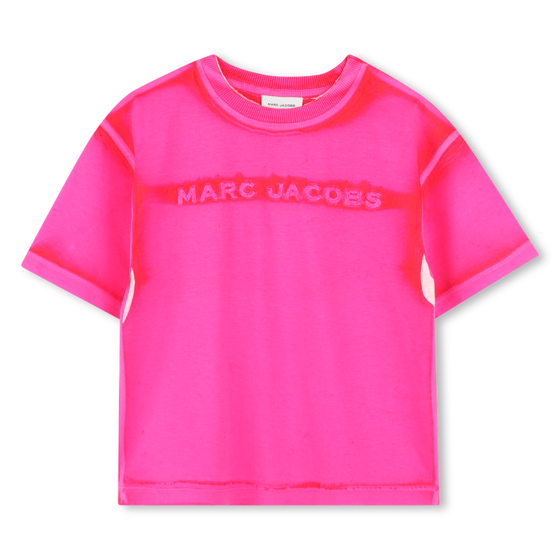 T-shirt en coton avec broderie MARC JACOBS 
                        UNISEXE