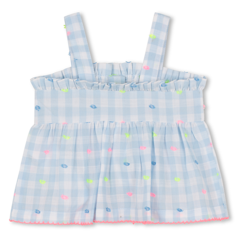 ENSEMBLE TOP &Agrave; BRETELLES + SHORT BILLIEBLUSH 
                        FILLE