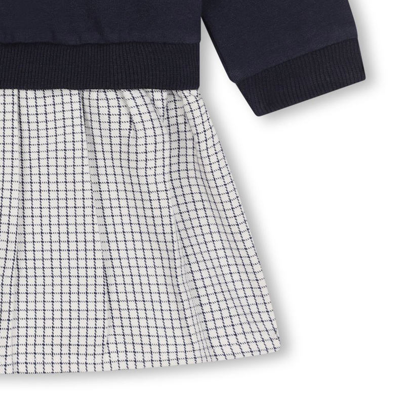 Robe 2 en 1 bi-matière CARREMENT BEAU 
                    FILLE