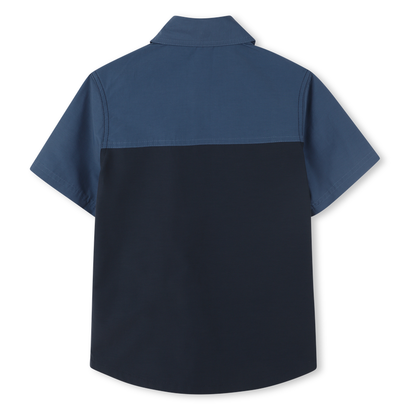 Chemise bicolore avec poche TIMBERLAND 
                    GARCON