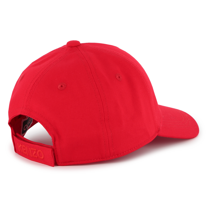 Casquette brod&eacute;e en coton KENZO KIDS 
                        UNISEXE