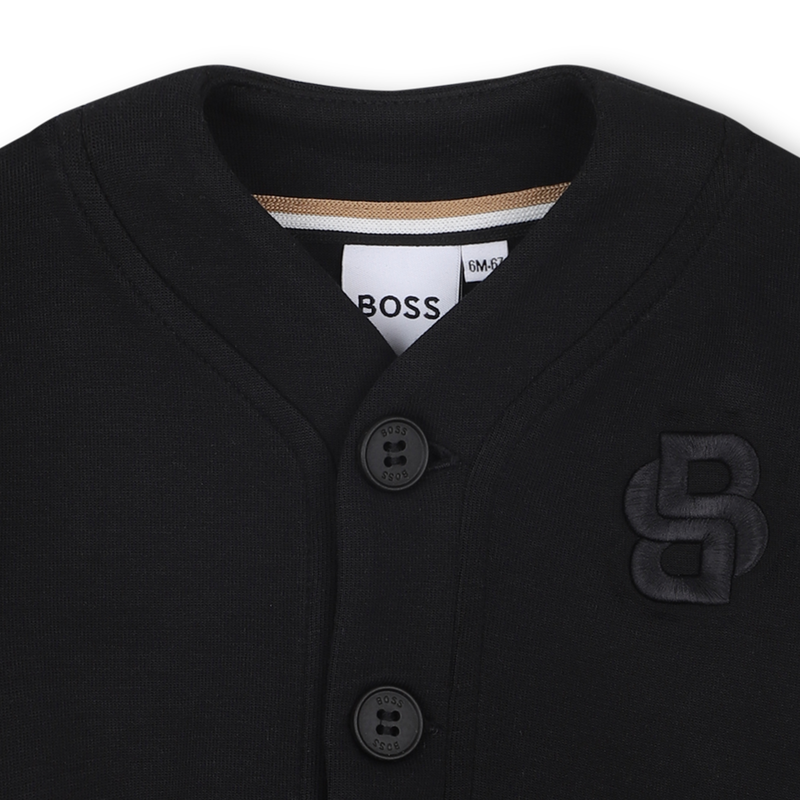 Cardigan avec fermeture boutonnée BOSS 
                    GARCON