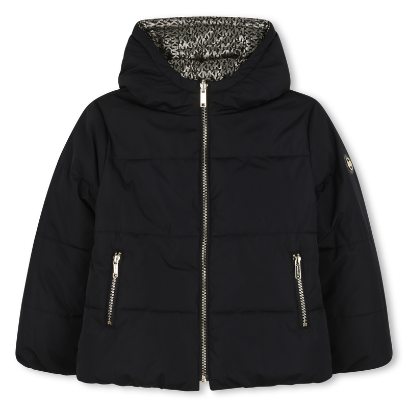 Doudoune à capuche réversible MICHAEL KORS 
                    FILLE