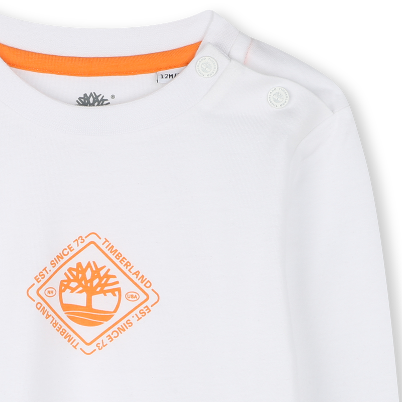 T-shirt &agrave; manches longues TIMBERLAND 
                        GARCON