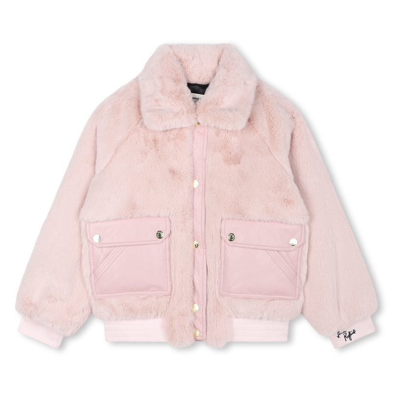 Blouson en polaire duveteuse SONIA RYKIEL 
                    FILLE
