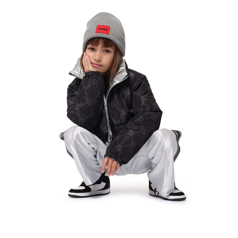 Doudoune courte r&eacute;versible Hugo 
                    FILLE
