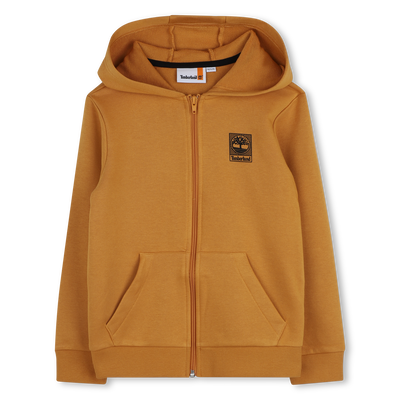 Cardigan à capuche en molleton TIMBERLAND GARCON