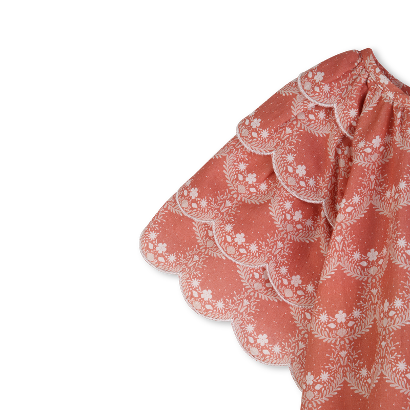 BLOUSE MANCHES BALLON CHLOE 
                        FILLE