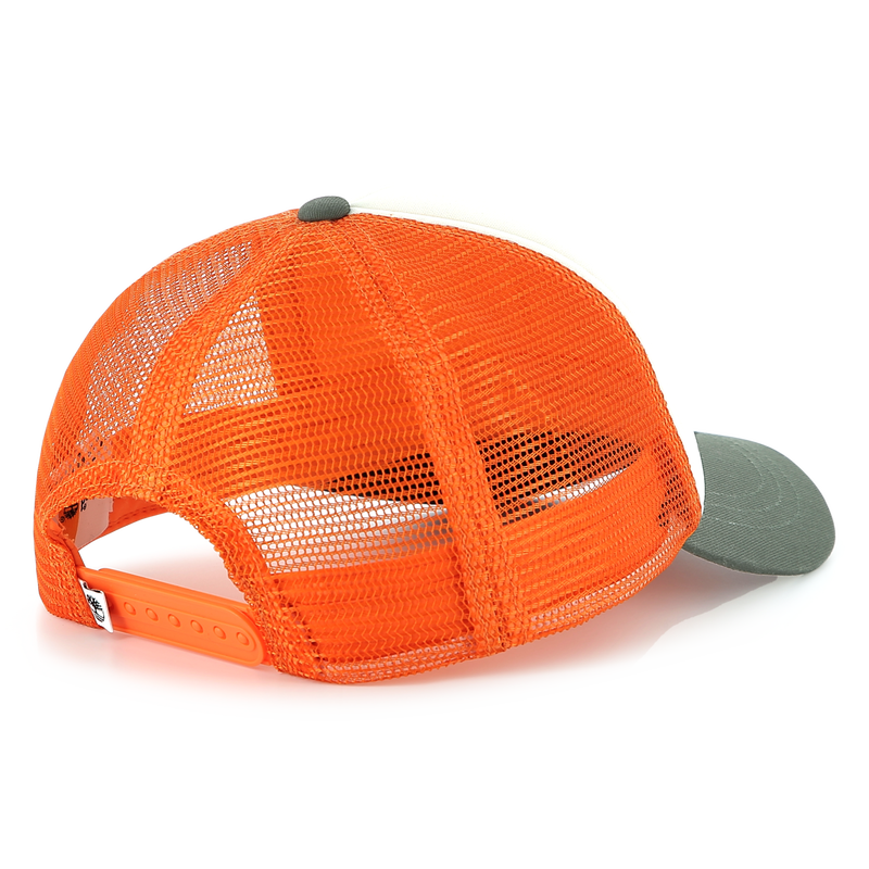 Casquette tricolore bimatière TIMBERLAND 
                    GARCON