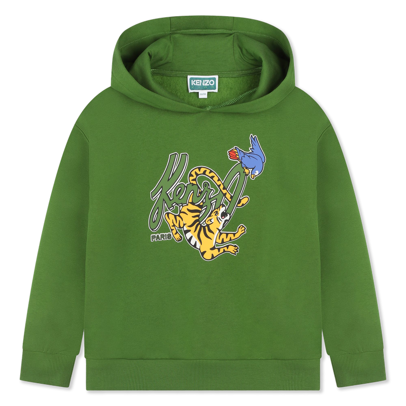 Sweat-shirt molletonné imprimé KENZO KIDS 
                    GARCON