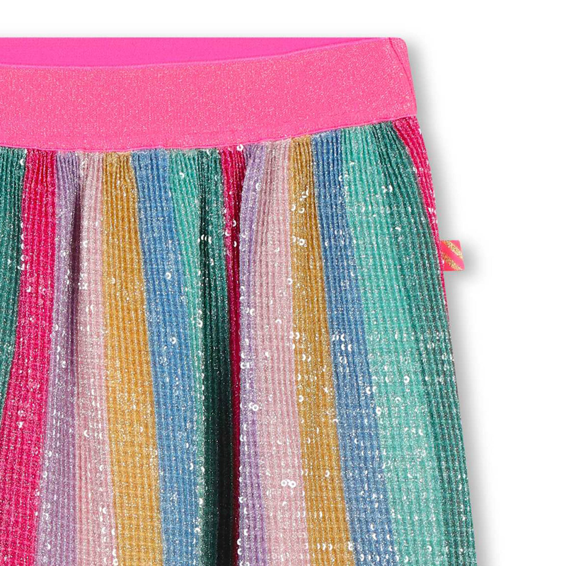 Jupe plissée ornée de sequins BILLIEBLUSH 
                    FILLE