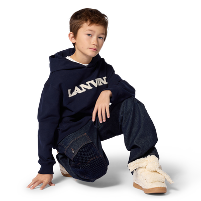 Sweat-shirt &agrave; capuche LANVIN GARCON