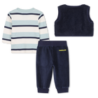 Tenue trois pi&egrave;ces motif z&egrave;bre TIMBERLAND 
                    GARCON